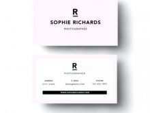 34 Customize Double Sided Business Card Template Indesign Templates with Double Sided Business Card Template Indesign