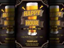 34 Customize Happy Hour Flyer Template Free With Stunning Design for Happy Hour Flyer Template Free