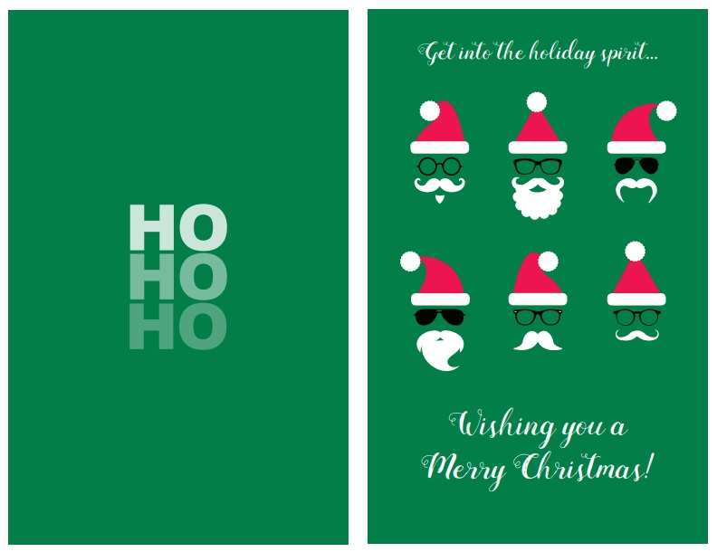 34 Customize Our Free Christmas Card Templates Printable for Christmas Card Templates Printable