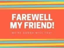 34 Customize Our Free Farewell Card Template Online Download for Farewell Card Template Online