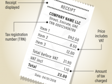 34 Customize Our Free Vat Invoice Template Uae With Stunning Design by Vat Invoice Template Uae