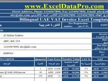 34 Customize Uae Vat Invoice Template Excel Now for Uae Vat Invoice Template Excel