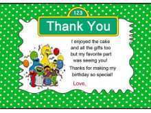 34 Elmo Thank You Card Template Download with Elmo Thank You Card Template