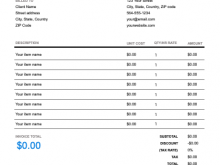 34 Format Freelance Actor Invoice Template Now with Freelance Actor Invoice Template