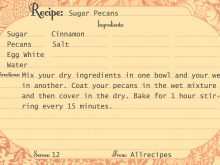 34 Format Recipe Card Template You Can Type On Templates for Recipe Card Template You Can Type On