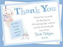 34 Format Thank You Card Template For Baptism With Stunning Design by Thank You Card Template For Baptism