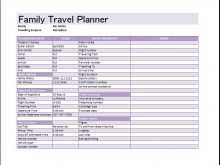 34 Free Printable Family Vacation Agenda Template Layouts by Family Vacation Agenda Template
