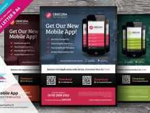 Mobile App Flyer Template Free