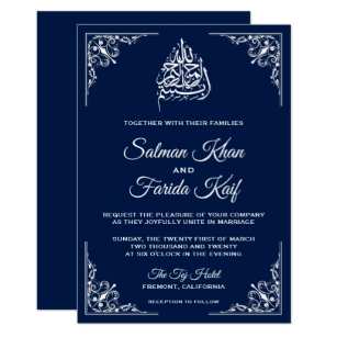 34 Free Printable Muslim Wedding Cards Online Templates Maker for Muslim Wedding Cards Online Templates