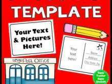 34 Free Printable Postcard Template Elementary School Maker by Postcard Template Elementary School