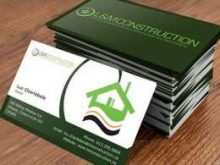 Business Card Templates Construction