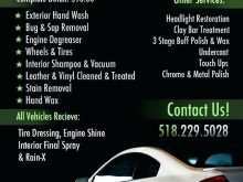 34 How To Create Car Detailing Flyer Template Maker with Car Detailing Flyer Template