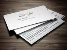 34 How To Create Google Business Card Template Download Now by Google Business Card Template Download