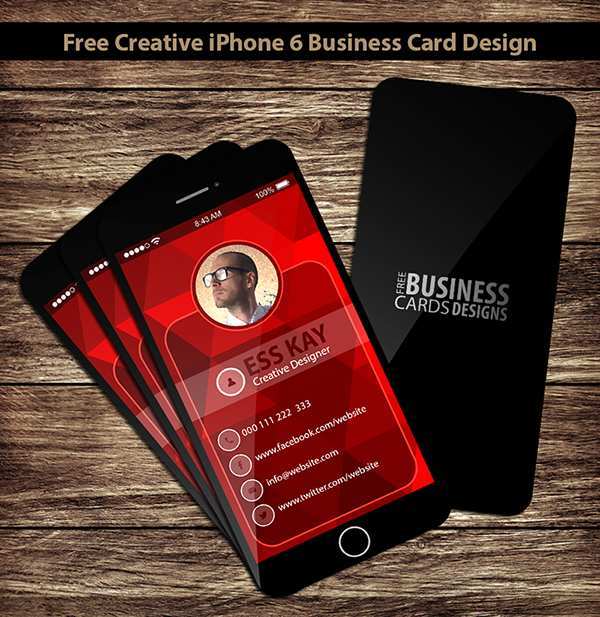 34 How To Create Iphone Business Card Template Free Download Formating By Iphone Business Card Template Free Download Cards Design Templates