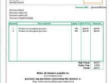 34 Online Business Tax Invoice Template Maker by Business Tax Invoice Template