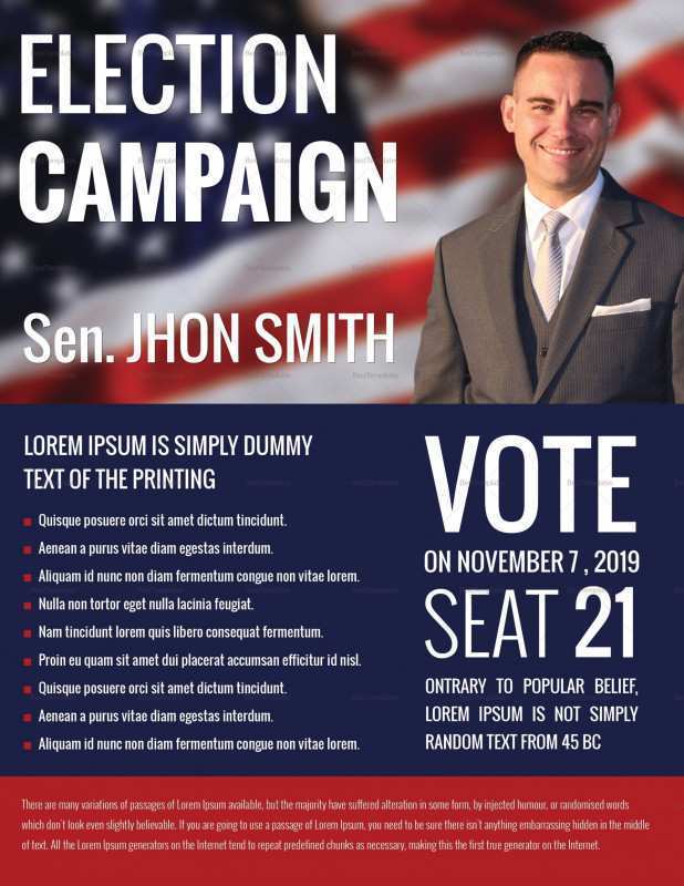 Free Election Campaign Flyer Template from legaldbol.com