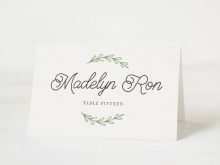 34 Online Name Card Template For Wedding in Word for Name Card Template For Wedding