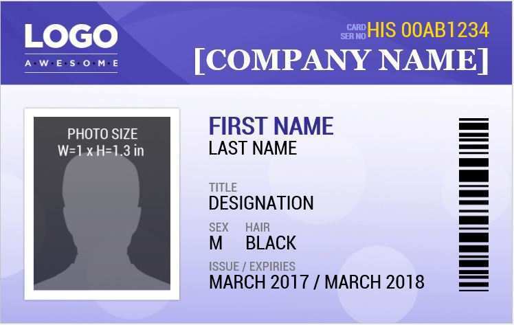 34 Online Press Id Card Template Word Download with Press Id Card Template Word