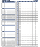 34 Printable Editable Homework Agenda Template For Free with Editable Homework Agenda Template