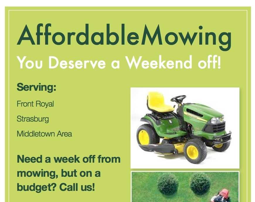  Lawn Mowing Flyer Template Free Cards Design Templates