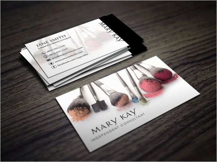 Mary Kay Business Card Template Free Cards Design Templates