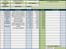34 Printable Repair Invoice Template Excel Templates by Repair Invoice Template Excel