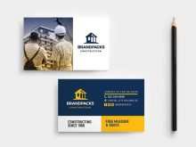 34 Report Business Card Templates Construction for Business Card Templates Construction