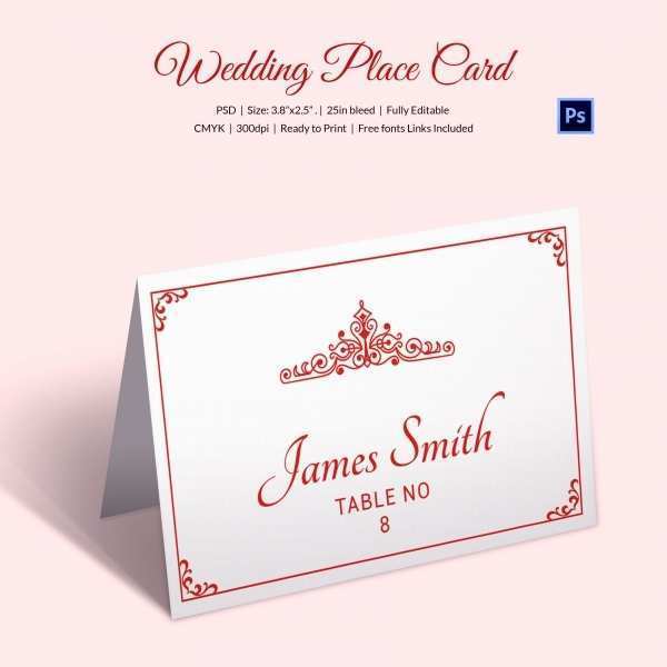 34 Report Wedding Name Card Templates in Photoshop by Wedding Name Card Templates