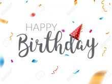 34 Standard Birthday Card Template Free Editable For Free with Birthday Card Template Free Editable