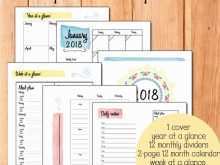 34 Standard Daily Agenda Template 2018 in Word for Daily Agenda Template 2018