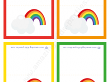 34 Standard Rainbow Birthday Card Template in Photoshop by Rainbow Birthday Card Template
