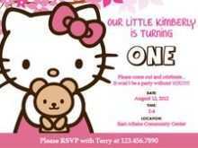 34 The Best Birthday Card Template Hello Kitty Download by Birthday Card Template Hello Kitty