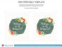 34 The Best Bridesmaid Card Template Free Layouts with Bridesmaid Card Template Free