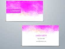 34 The Best Business Card Templates Watercolor in Photoshop by Business Card Templates Watercolor