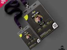 34 The Best Id Card Template Free Online in Photoshop for Id Card Template Free Online