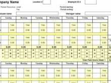 35 Adding Biweekly Time Card Template Excel Templates with Biweekly Time Card Template Excel