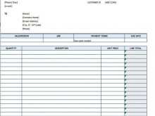 Invoice Template Services