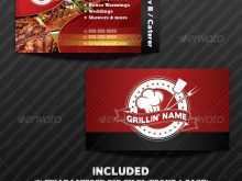 35 Best Catering Name Card Template in Word for Catering Name Card Template