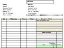 35 Best Construction Invoice Format In Excel Maker by Construction Invoice Format In Excel
