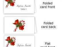 35 Best Holiday Place Card Template Word Photo with Holiday Place Card Template Word