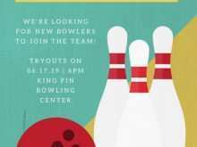 Bowling Flyer Template Free