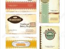 35 Create Bakery Name Card Template in Photoshop by Bakery Name Card Template
