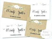 35 Create Free Wedding Place Card Template 6 Per Page PSD File by Free Wedding Place Card Template 6 Per Page
