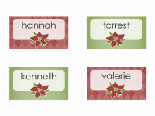 35 Create Holiday Place Card Template Word Templates by Holiday Place Card Template Word