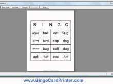 35 Creating Bingo Card Template 4X4 Formating with Bingo Card Template 4X4