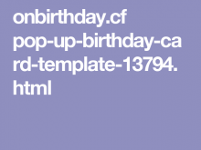 35 Creating Html Birthday Card Template in Word with Html Birthday Card Template