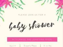 35 Creating Invitation Card Template Baby Shower Photo with Invitation Card Template Baby Shower