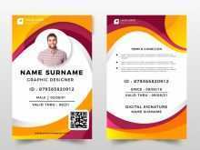 35 Creating Orange Id Card Template Maker by Orange Id Card Template