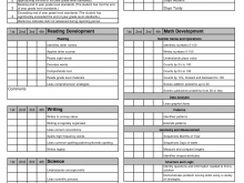 Homeschool Report Card Template Excel