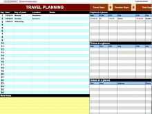 35 Creative Travel Itinerary Template Excel 2007 Layouts with Travel Itinerary Template Excel 2007